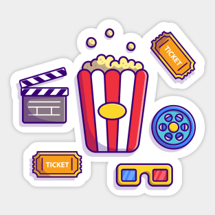 Cinema Set Sticker